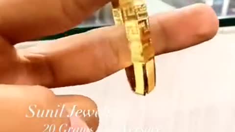 Buy Online Hallmark Gold Kada designs for mens starts from 1