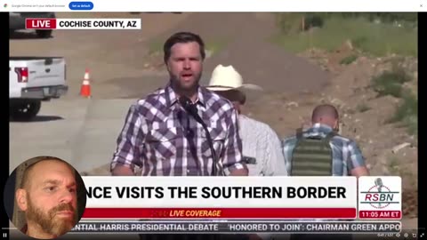JD Vance TORCHES Border Czar Kamala Harris