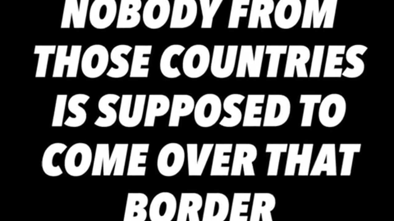 The importation of TERRORISM — by design..!