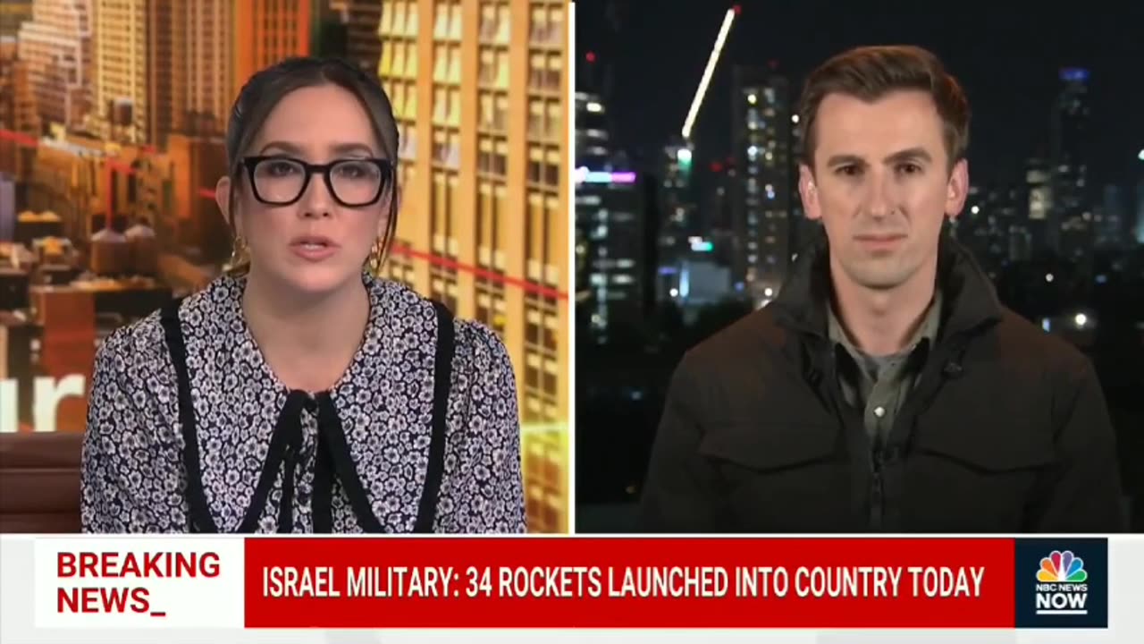 Israeli military says Hamas is behind missile attack.