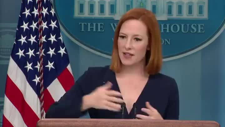 Psaki: "61% of [inflation] is driven by ... energy costs, by Putin's invasion into Ukraine."