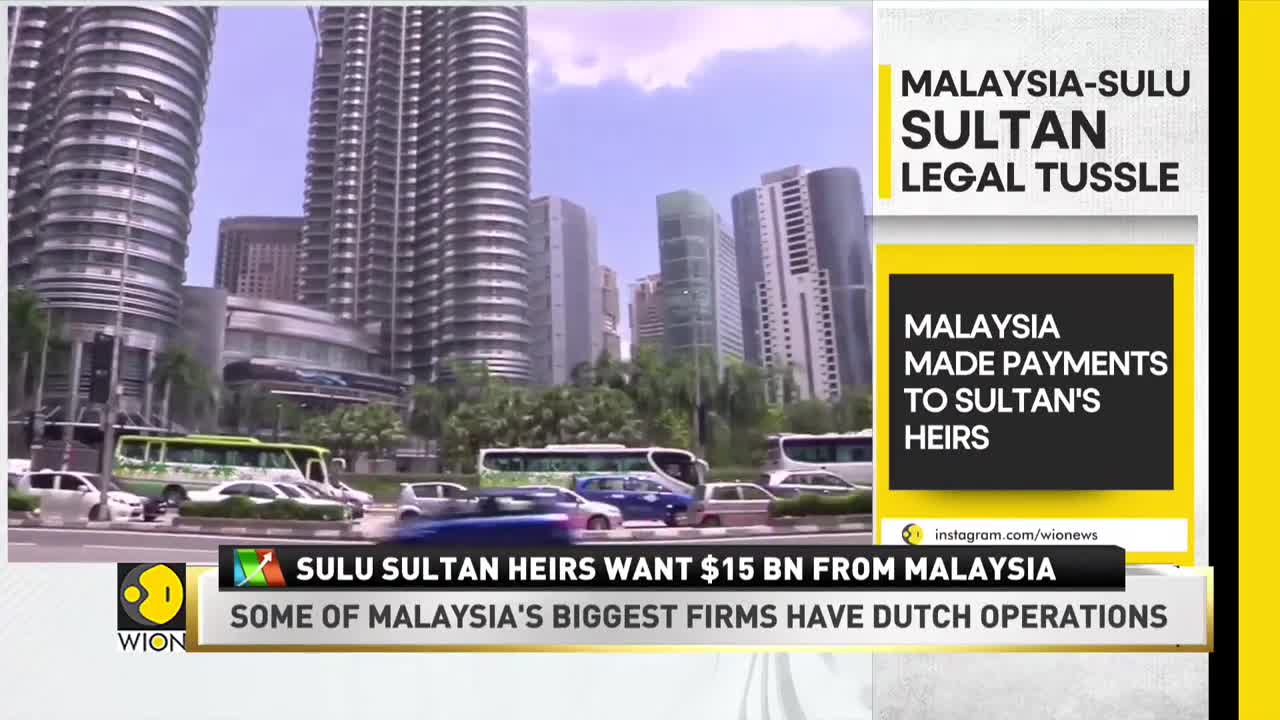 WION Business News: Heirs of Sulu Sultan demand $15 bn from Malaysia; country to take legal actions