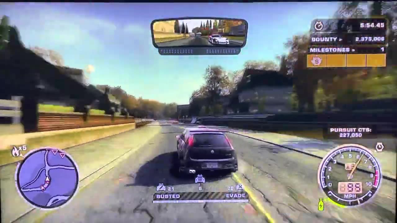 NFS Most Wanted 2005 Challenge Series Event 66 Ending(Xbox 360 HD)