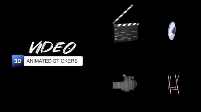 Grab 100 More Animated 3D Stickers For Your Projects
