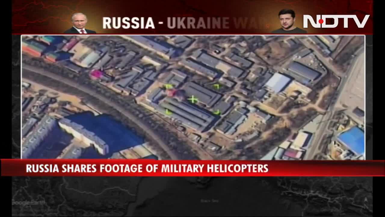 Watch Russian Military Helicopters In Action In Ukraine