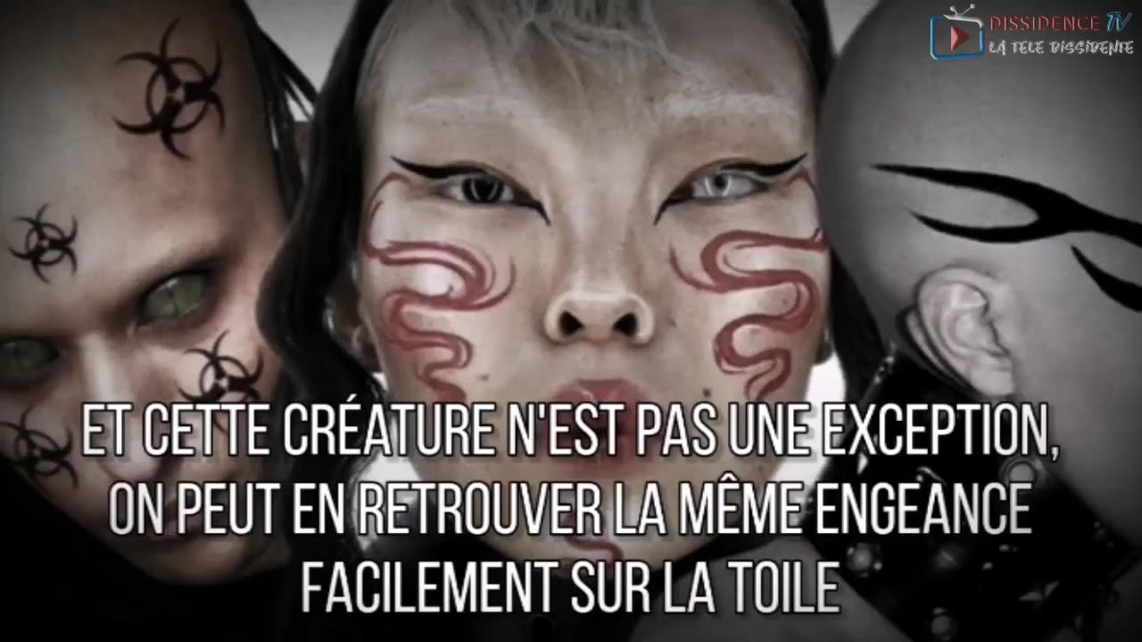 Nouvelle mode immonde, les artistes 'Mutants', délire satanique décomplexé.