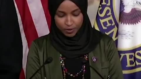 Ilhan Omar plays a recording of an anti-Muslim death threat she received