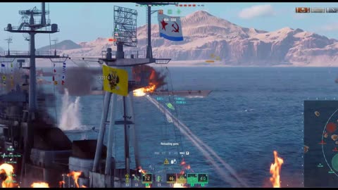 World of Warships: Quintuple Citadel for the Win