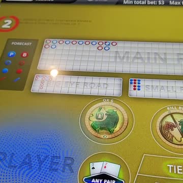 Baccarat RNG Game at the Orleans in Vegas