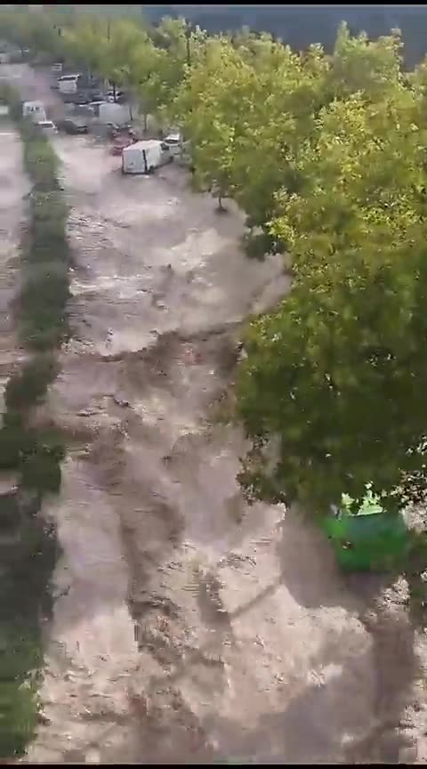 high water in spain