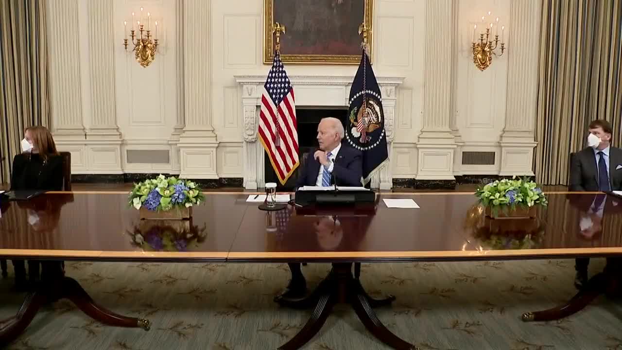 Biden Rudely Interrupts World Powers During Meeting