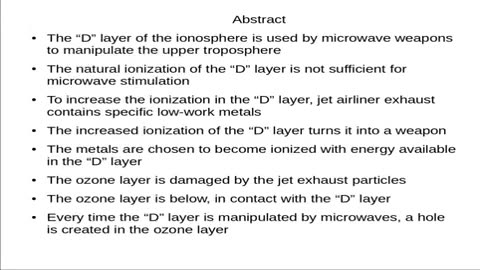 HAARP REPORT OM GEOENGINEERING