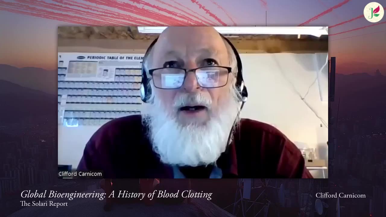 Une histoire de la coagulation du sang : de la géo-ingénierie au covid. Clifford Carnicom