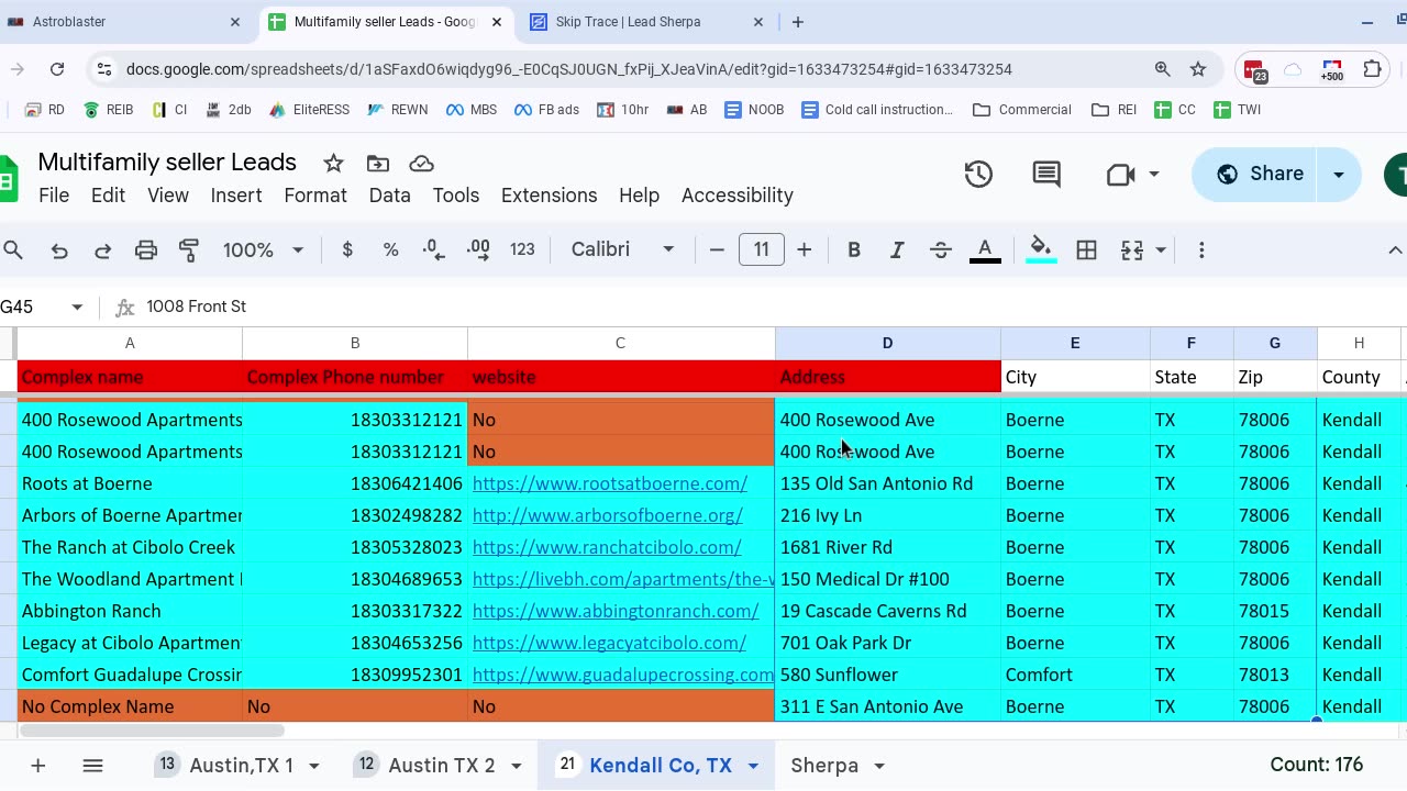 Prepare Sherpa upload sheet