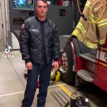 Young firefighter Dillon Lindberg chose freedom