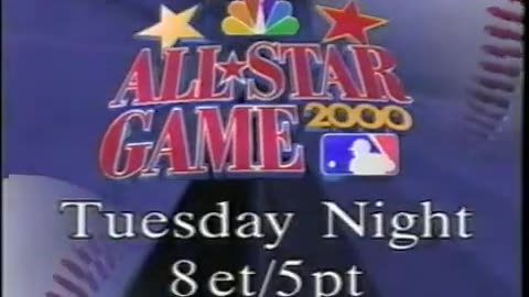 July 5, 2000 - Promo for the 2000 Baseball All-Star Game