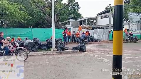 Trabajadores de sede universitaria en El Banco protesta por falta de pago