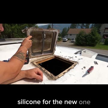 Removing the Old Vent