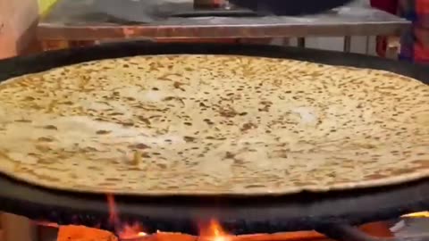 Very big size paratha