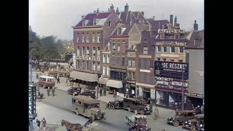 Rotterdam in 1930, in COLOUR