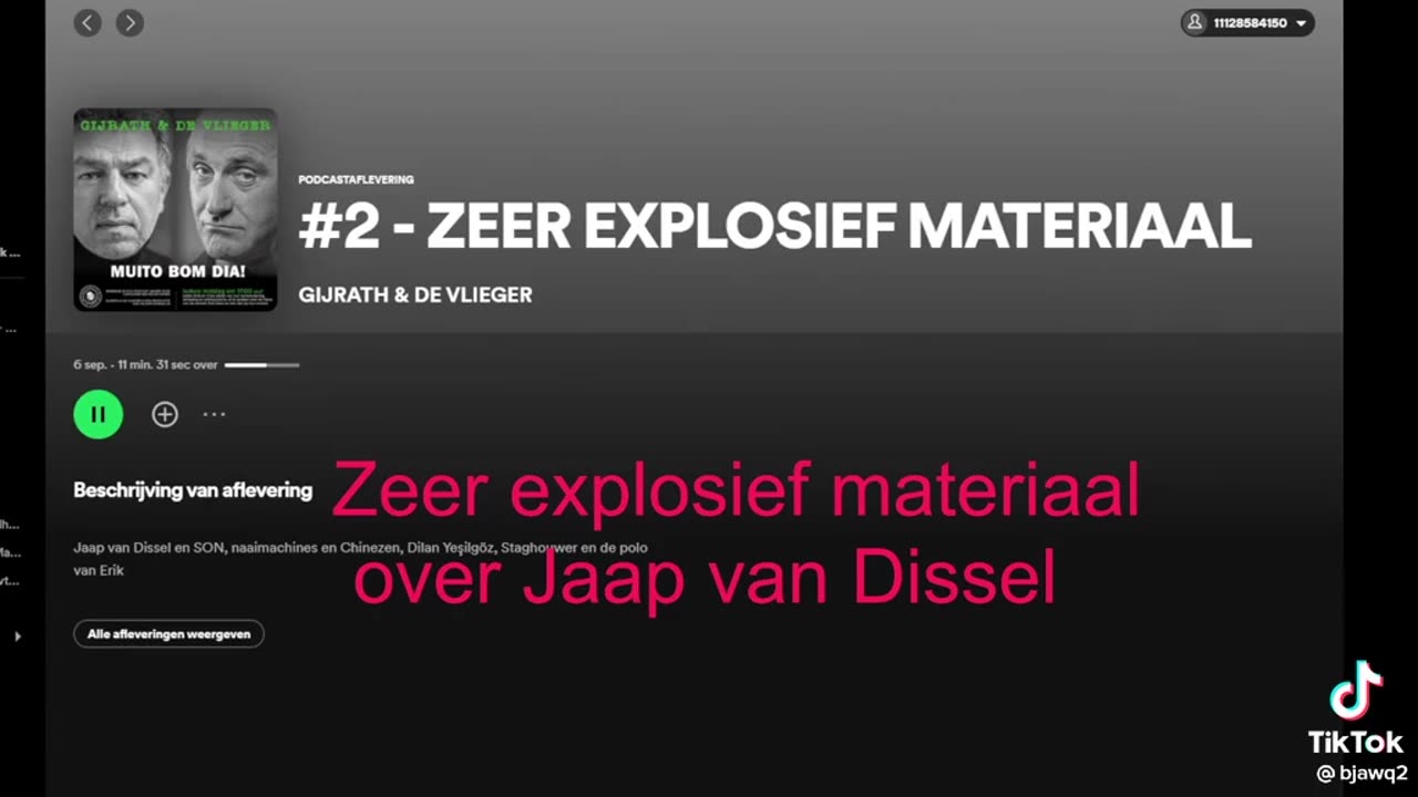 ZEER EXPLOSIEF MATERIAAL OVER VALSE VOORLICHTER JAAP VAN DISSEL RIVM