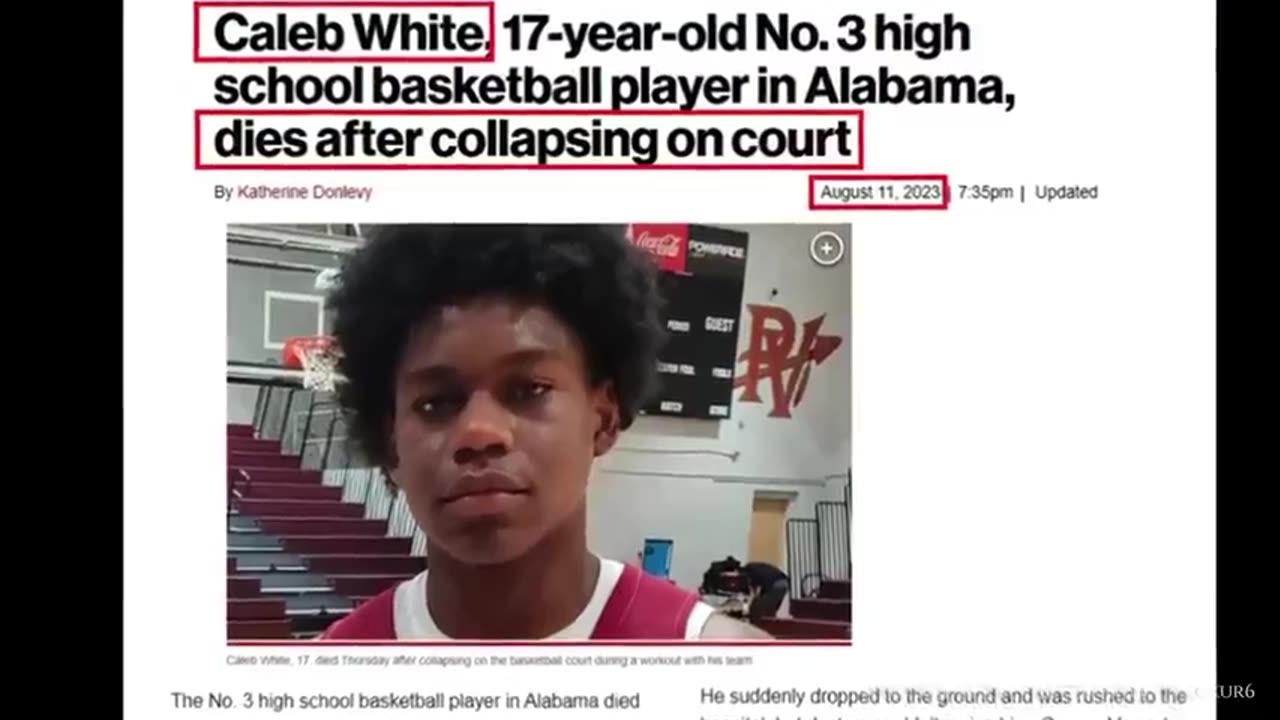 Kids Dying Suddenly