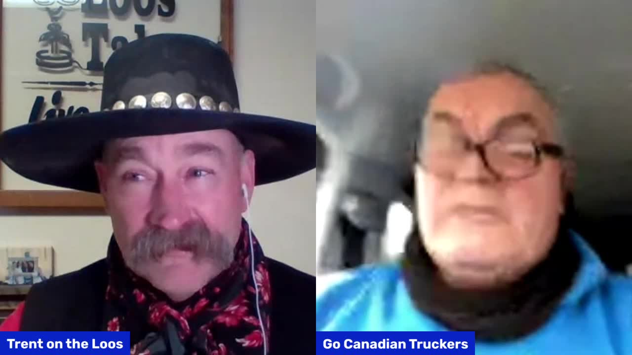 This broadcast cut from Facebook live stream today because of Canadian truckers message