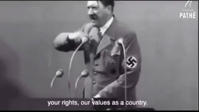 Hitler-“it’s for your safety” video