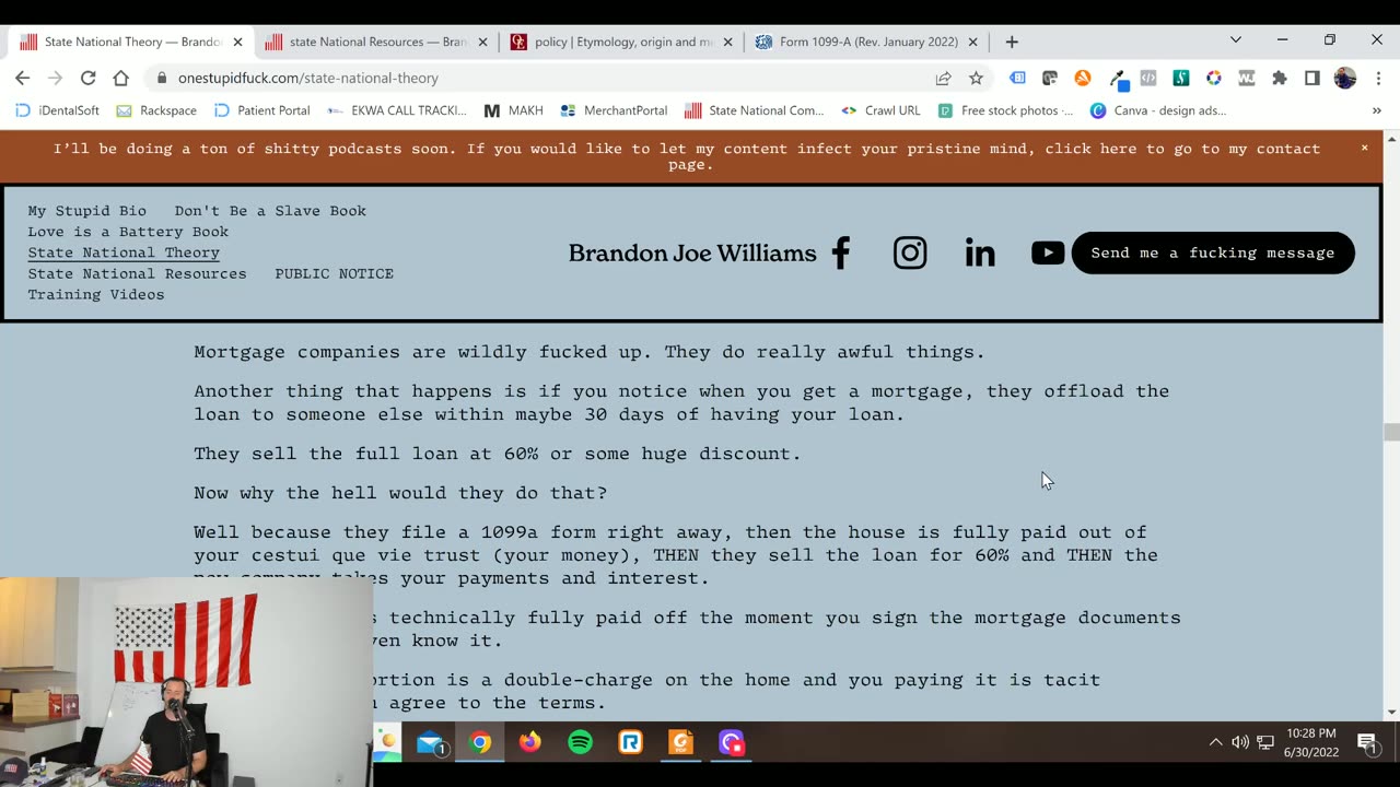 CONTRACT KILLER COURSE #27 Mortgages Are Fraud