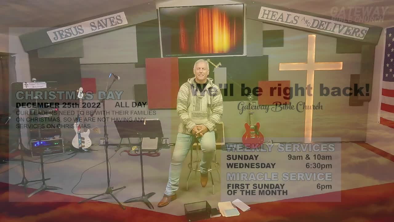 MERRY CHRISTMAS(Pastor Tony Frazee) Gateway Bible Church 2022-12-25
