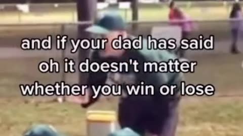There is only winners or losers in this world.
