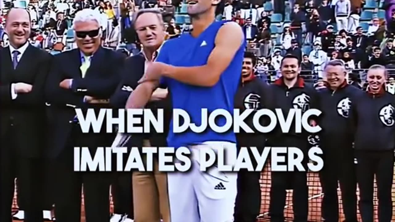 When Djokovic Imitates Players