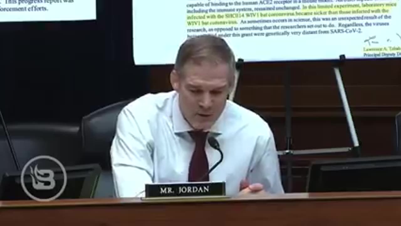 Jim Jordan EXPOSES 7 Facts On Covid Fauci Has Been Hiding