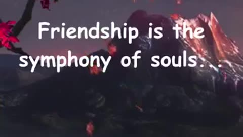 Friendship is the symphony...👫 | psychology facts | friendship | EmoThoughtFacts