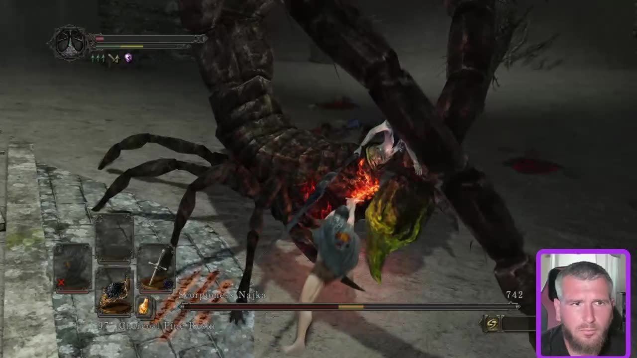 Dark Souls 2 SL1 NG7 CoC Scorpioness Najka