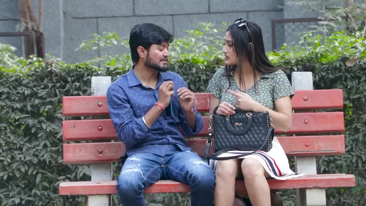 Prank with cute best friend