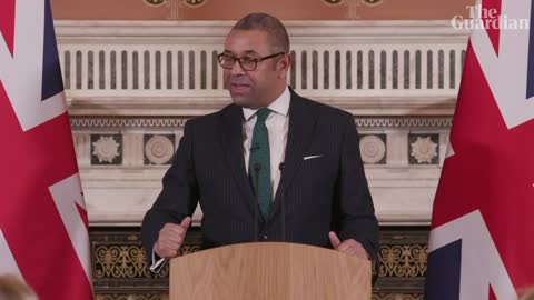 UK cannot hang onto the 'comfort blanket' of existing alliances, says James Cleverly