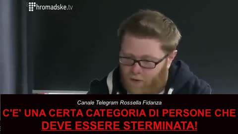 Una certa categoria di persone deve essere sterminata!