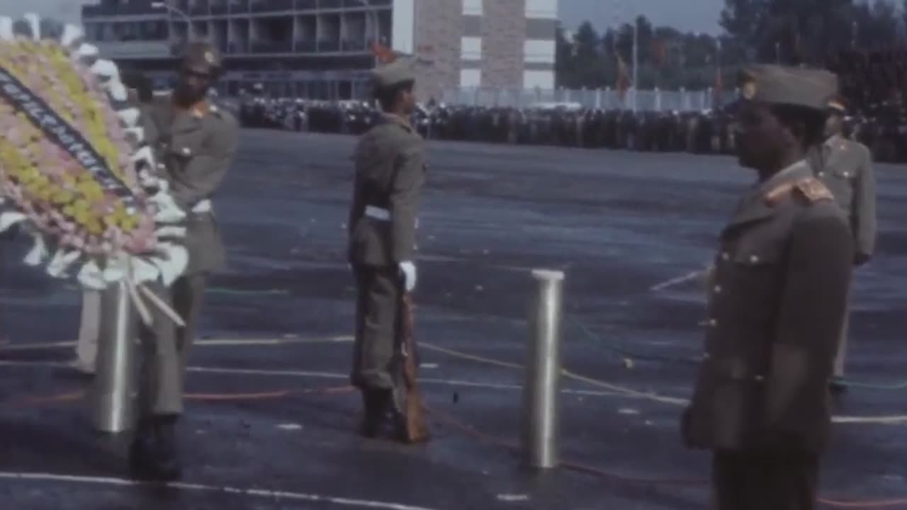 Soviet Premier Alexei Kosygin Attends 5th Anniversary Parade Of Emperor Haile Selassie Overthrow🇪🇹🇪🇹