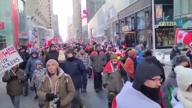 TORONTO STRONG!!! THOUSANDS WALK FOR FREEDOM