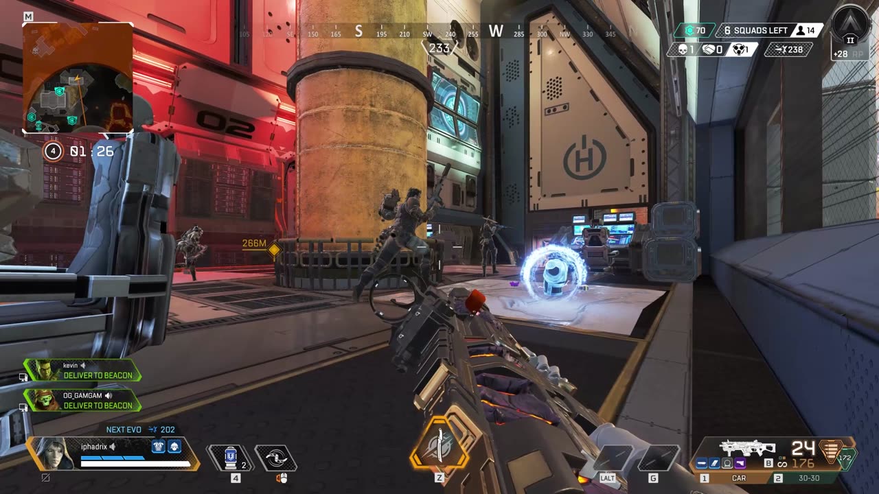 Apex Legends- couldn't escape.