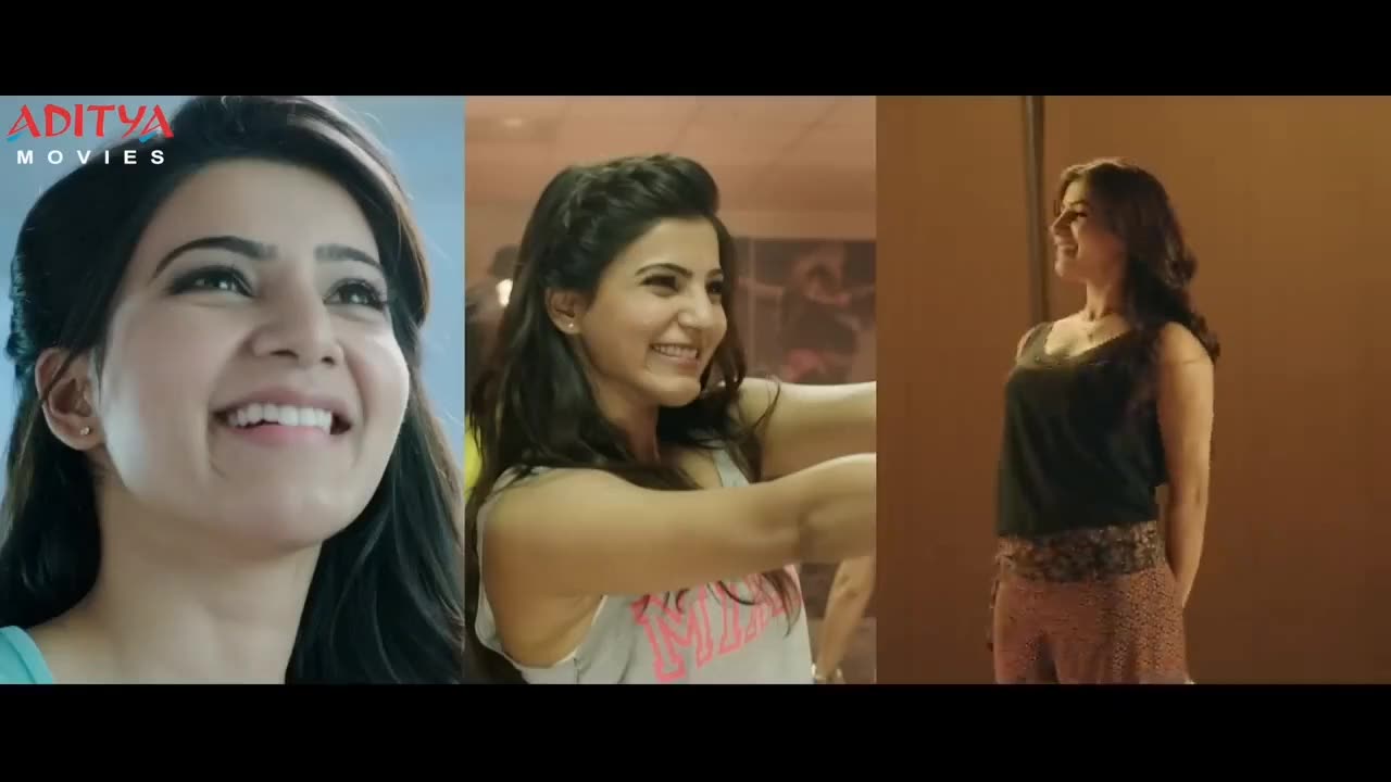 Samantha and Nithin Movie Scene