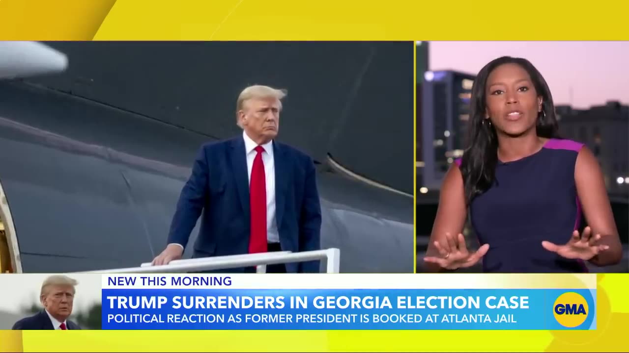 What’s next for Trump after surrendering in Georgia election case | GMA