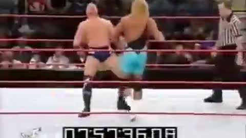 Mr. Perfect Curt Hennig vs. Brock Lesnar