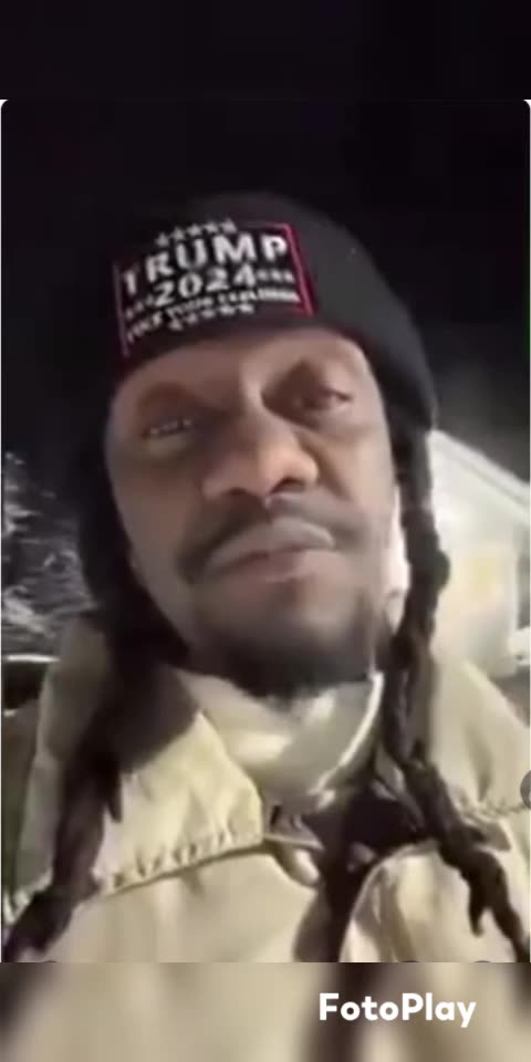 Black Man warning about the potential for civil war