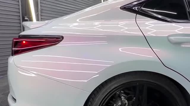 Nova Burst Megashift and DR 20 Flake over a White Base! #drpigment #liquidwrap #lexus #cartok #carso