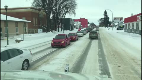 Freedom Convoy - Dauphin MB, Feb. 19th, 2022