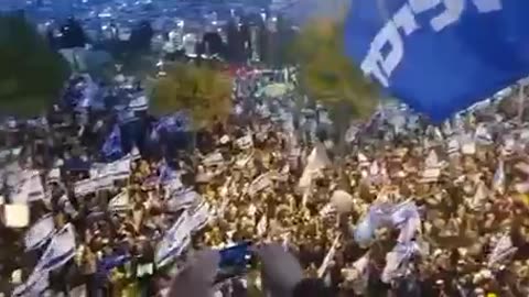 Conservatives in Israel Protest