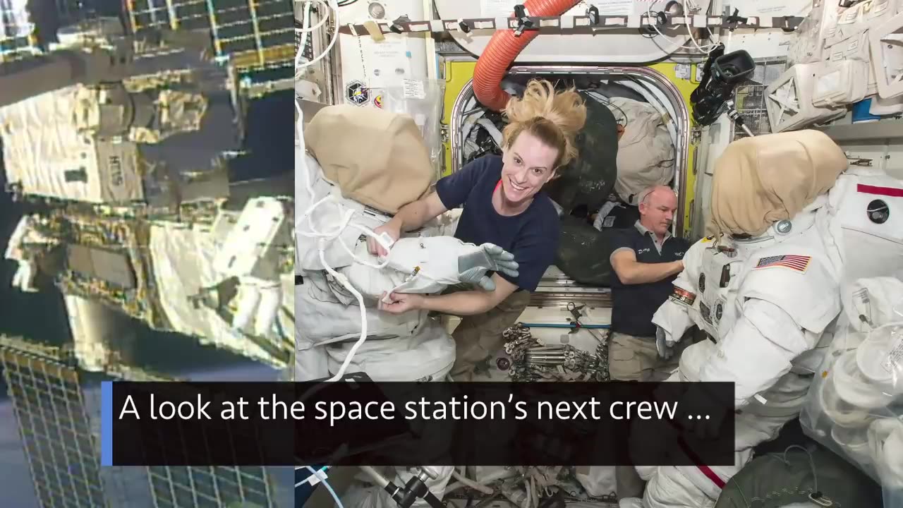 A Mighty Powerful Spacewalk Outside the Space Station on This Week