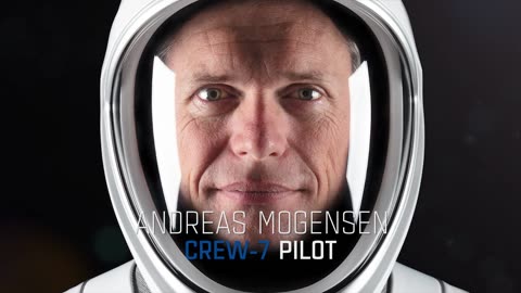 Meet Andreas Mogensen, Crew-7 Pilot